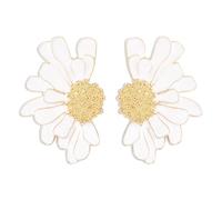 TTPSRY Pendientes de Flor Bohemios Colgantes de Pétalos Grandes, Joyería Personalizada para Uso Diario y Fiesta