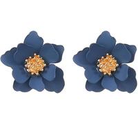 TTPSRY Pendientes Flor Escarchados Hipoalergénicos Petalos Dulces - Regalo Mujer Sencillos