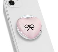 TTPSRY Soporte Magnético Teléfono Forma Corazón Lazo Decorativo Cojín Aire Rotación 360 Grados Compatible Múltiples Dispositivos