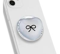 TTPSRY Soporte Magnético Teléfono Forma Corazón Lazo Decorativo Cojín Aire Rotación 360 Grados Compatible Múltiples Dispositivos