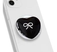 TTPSRY Soporte Magnético Teléfono Forma Corazón Lazo Decorativo Cojín Aire Rotación 360 Grados Compatible Múltiples Dispositivos