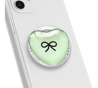 TTPSRY Soporte Magnético Teléfono Forma Corazón Lazo Decorativo Cojín Aire Rotación 360 Grados Compatible Múltiples Dispositivos