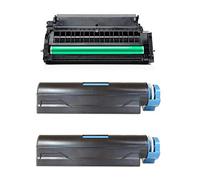ttrecycling Compatible - como Repuesto para Oki b412dn/b432dn (44574302 Carga + 2 x 45807106 tóner Toner Black XL)