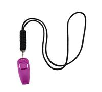 TTTLLNN Silbatos profesionales para perros con dispositivo de clickers, prácticos silbatos de entrenamiento para perros con correa para el cuello para interiores y exteriores
