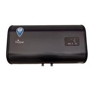 TTulpe Shadow 50-H 50L Calentador de agua eléctrico plano - Soporte de pared horizontal | Control WiFi inteligente a través de la aplicación Tuya | Elementos calefactores dobles 1300W/2000W | Clase