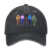 TTVXIHL Gorras de béisbol, Chris Brown 11 11 Gorra de béisbol de Mezclilla Álbum de música Caza Camping Trucker Sombrero Mujeres Hombres Gorras de béisbol Casuales a Prueba de Sol