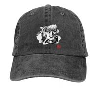 TTVXIHL Gorras de béisbol Hombres y Mujeres, White Face Space Adventure Cobra Retro Hat Cotton Outdoor Sun Protaction Caps Unisex Casual Snapback Hats