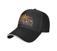 TTVXIHL Sombrero de Sol para Hombre Vaquero Negro Semillas de Venganza por Nilo Gorra para Hombres Sombreros Femeninos para Hombres Gorra Sombrero de Hombre Gorra de béisbol Regalos para Maestros
