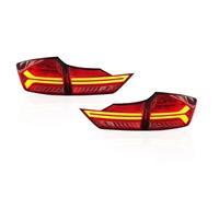 TTxxxA8 Luz Trasera Exterior de Coche para City 2014 2015 2016 2017 2018 2019,luz Trasera Freno Parada lámpara de señal de Giro,Bright Red