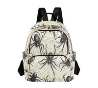 Ttylsdd Sketch Spider - Mochila para mujer, bolso de hombro para mujer, casual, para la universidad, viajes, pequeña, Sketch Spider, S