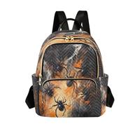 Ttylsdd Watercolour Spider - Mochila para mujer, bolso de hombro para mujer, casual, para la universidad, viajes, pequeña, Araña de acuarela, S