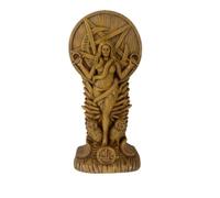 TTZGMTRC Estatua de la Diosa Evangeline, Escultura Gótica, Objetos Decorativos Adornos de Altar Mensajeros de Esperanza y bondad para Hogar, Biblioteca, Oficina,S
