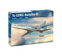 Tu-22M2 Backfire-B 1:72 Kit De Modelo De Plástico ITALERI