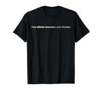 Tu actitud determina tu dirección - motivacional Camiseta