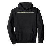 Tu actitud determina tu dirección - motivacional Sudadera con Capucha