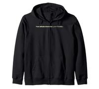 Tu actitud determina tu dirección - motivacional Sudadera con Capucha