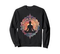 Tu Aliento es tu meditación Ancla Sudadera
