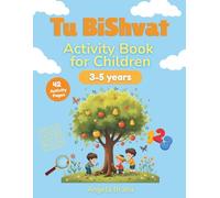 Tu Bishvat Activity Book for Children Ages 3-5: Fun and Educational Games to Learn About Tu Bishvat - Differences, Mazes, Coloring and Observation Activities