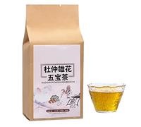Tu Chung Tea Eucommia Flor Masculina Té de Ginseng Té Saludable Hombre Regalo 30 Unidades en Total