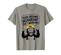 Tu Desodorante orgánico no Funciona - Funny Stinky People Camiseta, Hombre, Pizarra, L