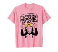Tu Desodorante orgánico no Funciona - Funny Stinky People Camiseta, Hombre, Rosado, L