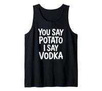 Tú Dices Papa, yo Digo Vodka - Vodka Divertido Camiseta sin Mangas
