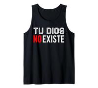 Tu Dios no Existe - Diseños para Ateos Camiseta sin Mangas