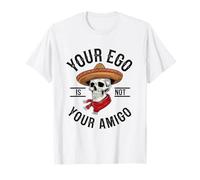 Tu Ego no es tu Sombrero de Calavera Amigo Camiseta
