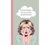 Tu en as marre de chercher ton mot de passe à chaque fois que tu veux te connecter ?Ce carnet est fait pour toi ! Avec son design drôle et expressif, ... Carnet pour mots de passe humoristique 6x9"