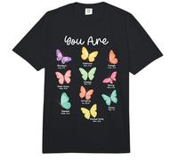 Tú Eres Butterfly Faith Jesus Bible Christian Inspirational Comfort Colors Adult Heavyweight T-Shirt