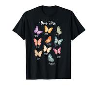 Tú Eres Butterfly Faith Jesús Cross Christian Inspirational Camiseta