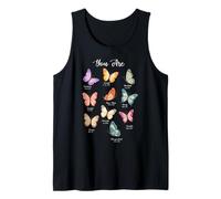 Tú Eres Butterfly Faith Jesús Cross Christian Inspirational Camiseta sin Mangas