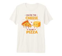 Tú Eres el Queso de mi Pizza, Cute Food Love Camiseta Premium