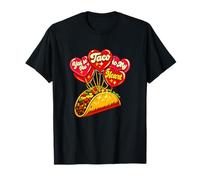 Tú Eres el Taco de mi corazónTaco Love Balloon Retro Valentine Camiseta