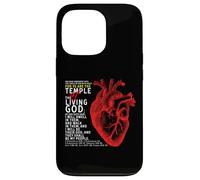 Tú eres el templo de Dios El Espíritu Santo vive en ti 1Cor 3 16 Carcasa para iPhone 13 Pro
