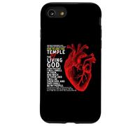 Tú eres el templo de Dios El Espíritu Santo vive en ti 1Cor 3 16 Carcasa para iPhone SE (2020) / 7 / 8