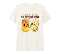 Tú Eres la Miel de mi Amor por los Amantes de la Comida Kawaii de Biscuit Camiseta Premium