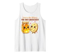 Tú Eres la Miel de mi Amor por los Amantes de la Comida Kawaii de Biscuit Camiseta sin Mangas