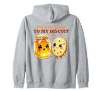 Tú Eres la Miel de mi Amor por los Amantes de la Comida Kawaii de Biscuit Sudadera con Capucha