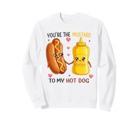 Tú Eres la Mostaza de mi Comida Kawaii para Salchichas Sudadera