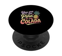 Tú eres la piña de mi colada Funny Pineapple Love PopSockets PopGrip Adhesivo