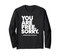 Tu Eres Libre Kierkegaard (Básicamente) Manga Larga