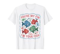Tú Eres mi Aleta, Soy tu pez Aquatic Love Camiseta