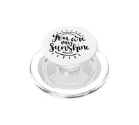 Tú Eres mi Sol, Cita de Feliz Verano, Sun PopSockets PopGrip para MagSafe