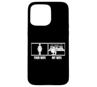 Tu esposa Mi esposa Marido Ingeniero de audio Productor musical Carcasa para iPhone 15 Pro Max