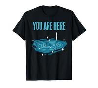 Tú Estás Aquí Perspectiva Cósmica Vista Galáctica Camiseta