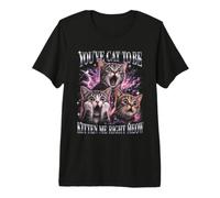 Tu Gato va a ser un Gatito, yo Tengo razón, Miau Divertido Camiseta Premium