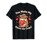 Tú Haces Que mi corazón se Vaya, Coqui, Linda Cita de Amor Boricua y Coqui Camiseta