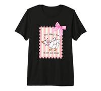 Tú Haces Que mi corazón Toque la bocina, Divertido pájaro del Amor con Forma de Ganso de San Valentín Camiseta Premium