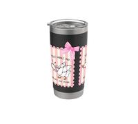 Tú haces que mi corazón toque la bocina, divertido pájaro del amor con forma de ganso de San Valentín Vaso térmico de acero inoxidable de doble pared